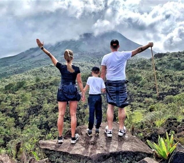 Picture 6 for Activity 4-in-1 Arenal Volcano Hike, Bridges, Waterfall & Hot Springs