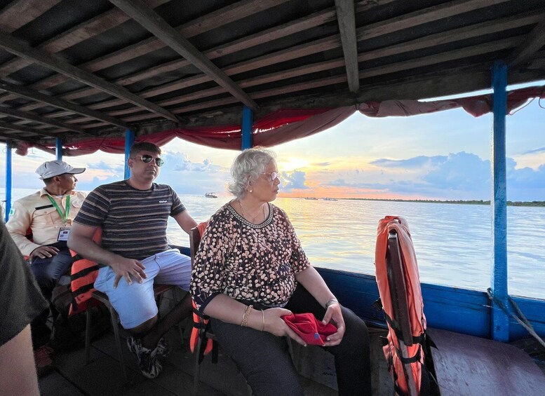 Picture 16 for Activity Siem Reap: Tonle Sap Sunset Boat Cruise with Transfers