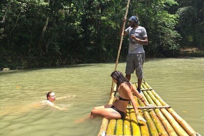 Horseback Ride, Bamboo Rafting and Bluehole/Secret Falls Tour from Montego ...