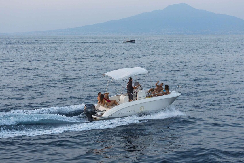 Picture 11 for Activity Positano: Boat Tour of Capri with Drinks and Snacks