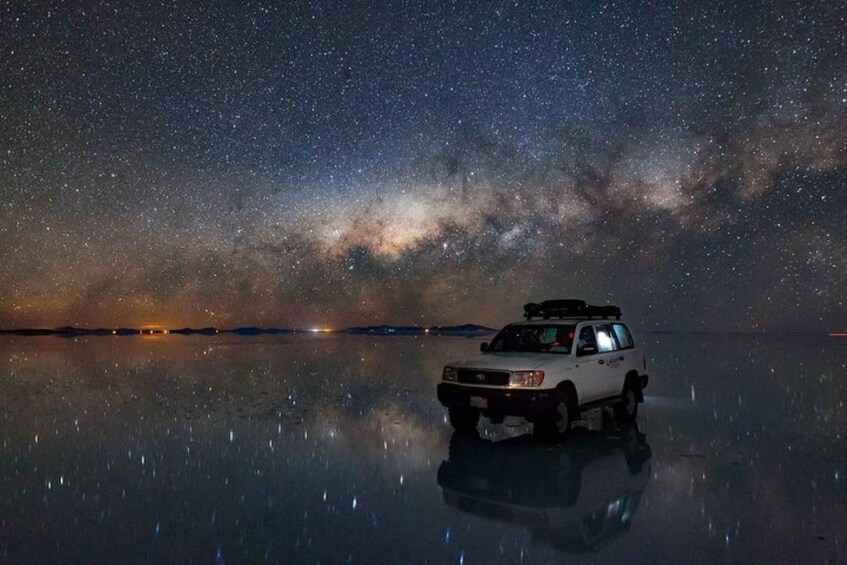 Picture 5 for Activity Uyuni Salt Flat at sunset and Starry Night | Private Tour |