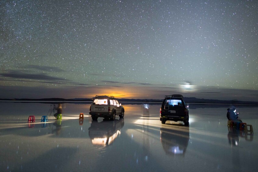 Picture 4 for Activity Uyuni Salt Flat at sunset and Starry Night | Private Tour |
