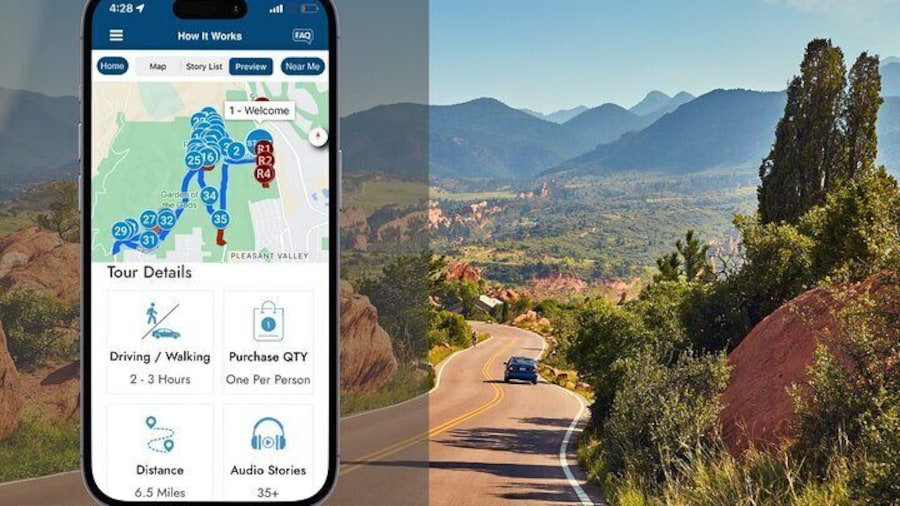Self Guided Driving and Walking Tour in Garden of the Gods