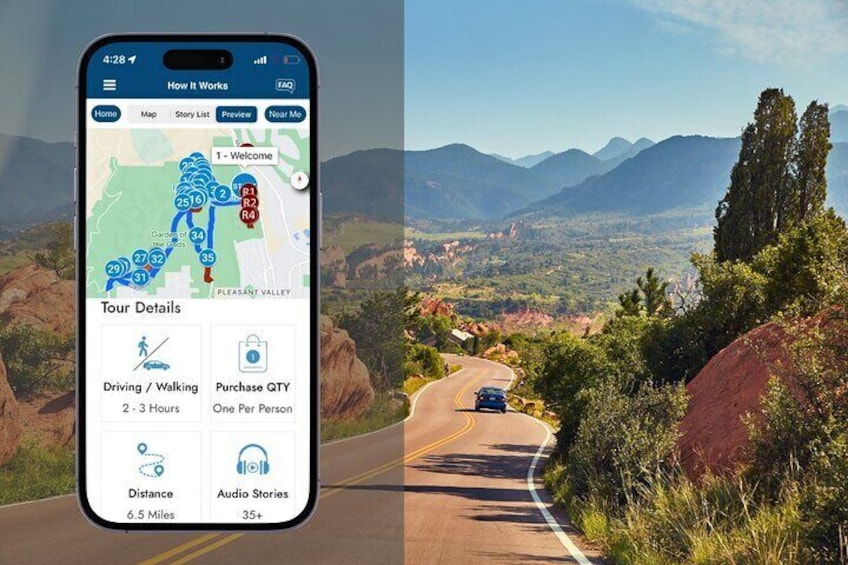 Self Guided Driving and Walking Tour in Garden of the Gods 