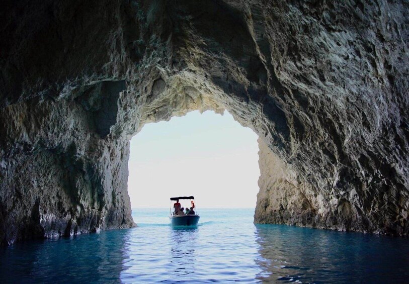 Picture 8 for Activity Zakynthos: Sunset Cruise to Myzithres with Wine