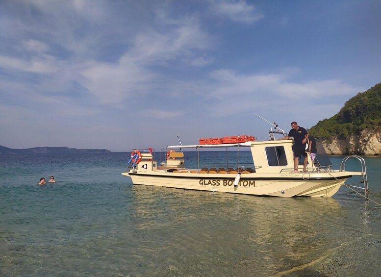 Picture 5 for Activity Zakynthos: Sunset Cruise to Myzithres with Wine