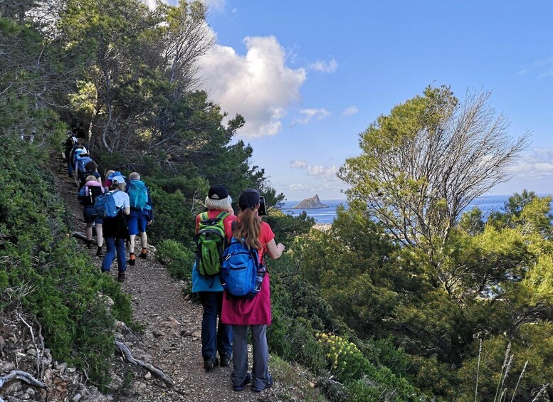 Marettimo Hiking and nice boat tour to visit sea caves