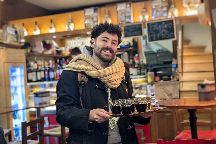 Florence: Street Food Walking Tour with Wine