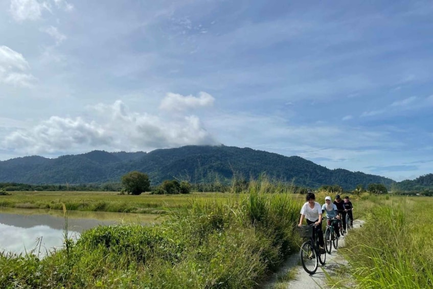 Kedah: Bike Tour of Langkawi with Waterfall Swim & Dessert