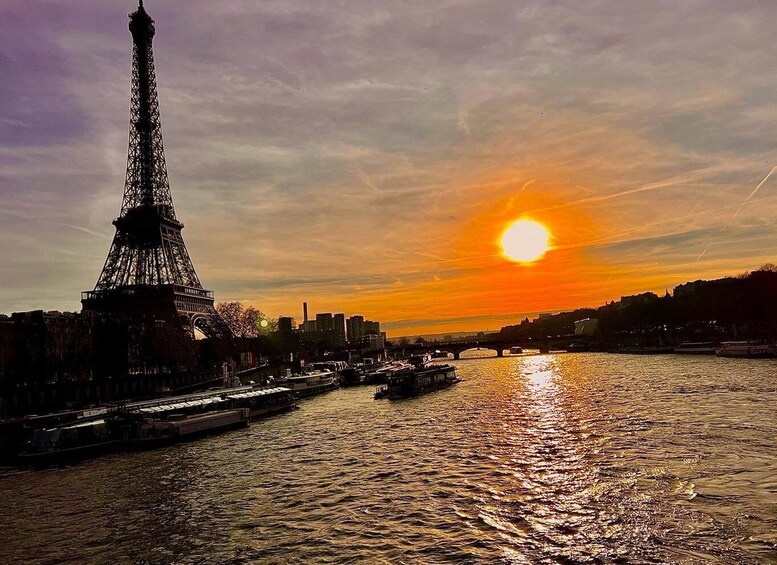 Picture 5 for Activity Paris: Night River Cruise On The Seine With Waffle Tasting