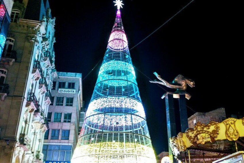 Vigo - Freetour Special Visit Christmas Lights