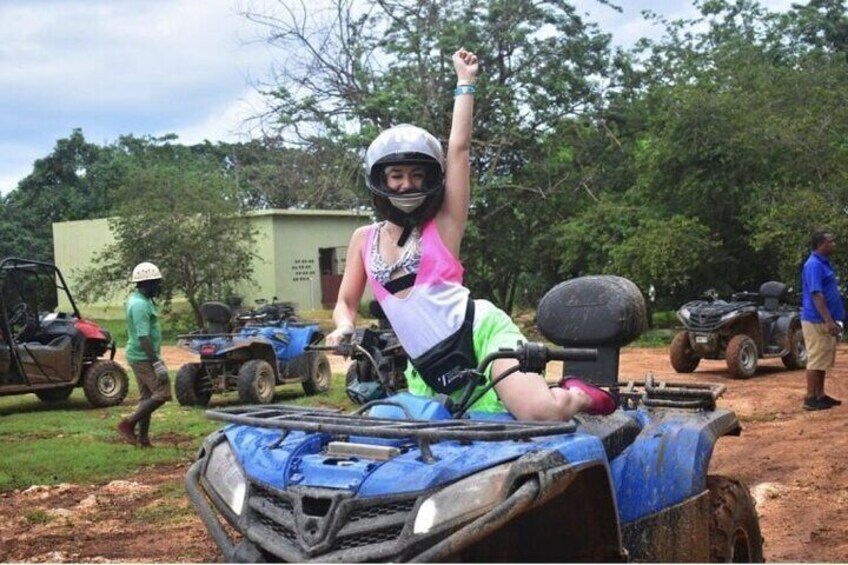 Horseback Riding, ATV and Ocean Zip lining combo from Montego Bay