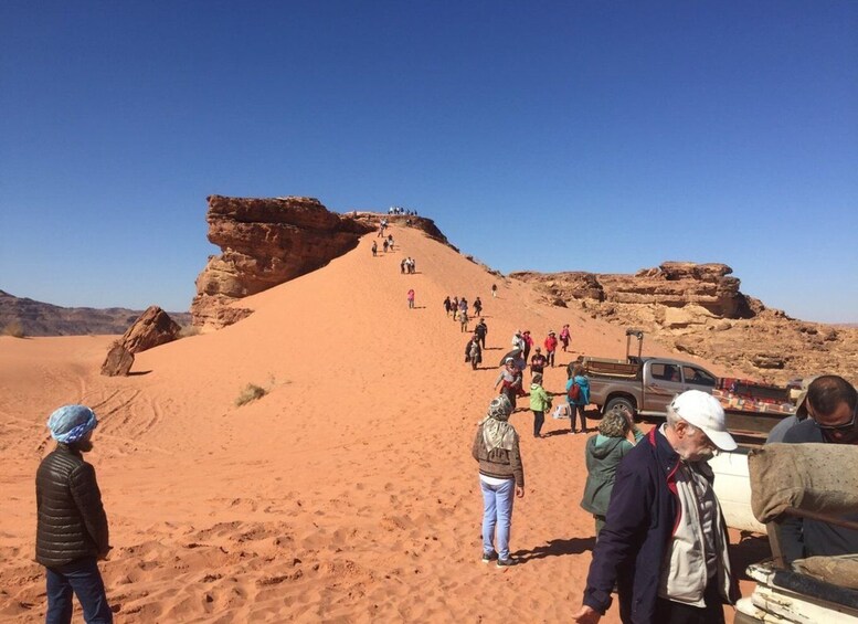 Picture 4 for Activity 4Hour Jeep Tour (Morning or Sunset) Wadi Rum Desert Highligh