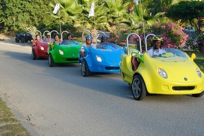 St. Maarten’s Treasures- Guided Self Drive Buggy or Scoot Coup