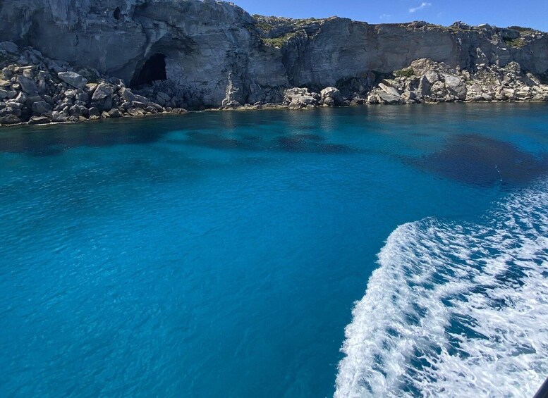 Picture 2 for Activity From Trapani: Favignana and Levanzo Motorboat Cruise