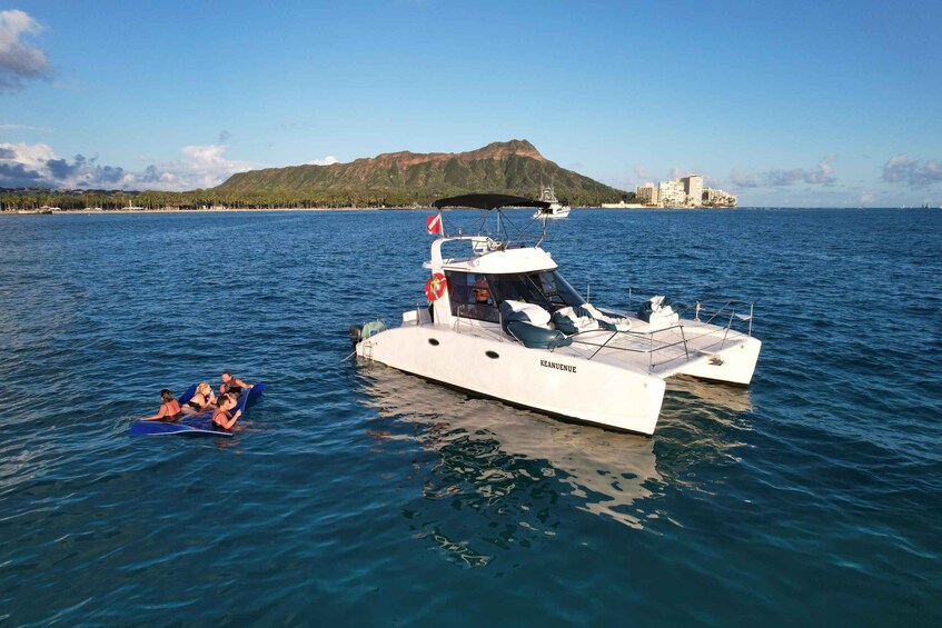 Oahu: Private Catamaran Sunset Cruise & Optional Snorkeling