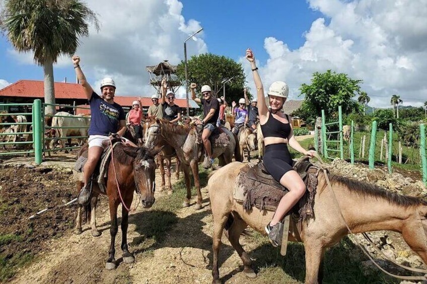 Experience Horse riding with Zipline and Dune Buggy