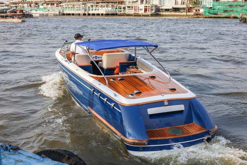 Picture 8 for Activity Bangkok: Private Luxury Speedboat Chaophraya River Cruise