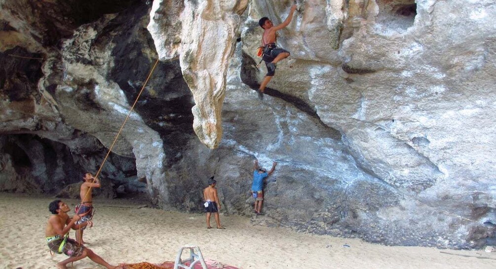 Picture 4 for Activity Krabi: Half-Day Rock Climbing Course at Railay Beach