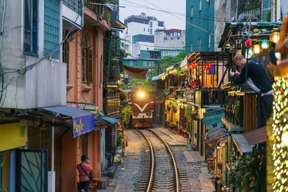 Hanoi: Stadt-Highlights-Tour mit Zugstraße und versteckten Juwelen