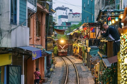 Hanoi: Stadstour met treinstraat en verborgen juweeltjes