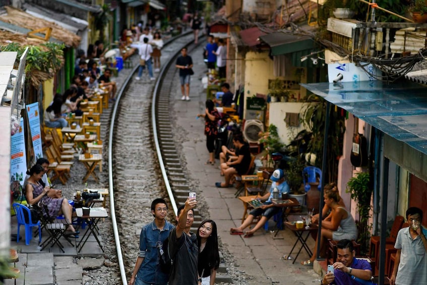 Picture 1 for Activity Hanoi: City Highlights Tour with Train Street & Hidden Gems