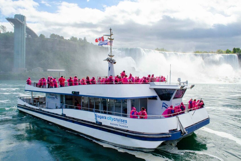 Picture 1 for Activity Toronto: Niagara Falls Tour with Boat and Lunch