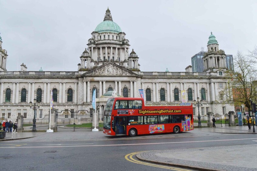 Picture 1 for Activity Belfast: Sightseeing Tour HOP ON HOP OFF from the City Hall