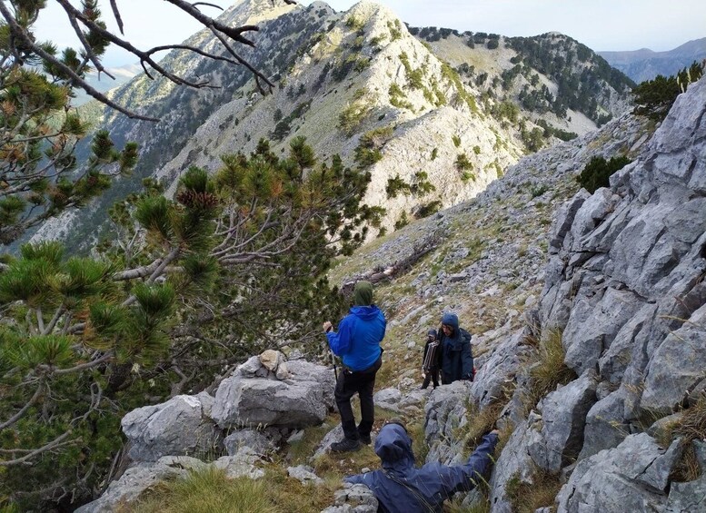 Vlore : Hiking at Cika Peak, South Albania