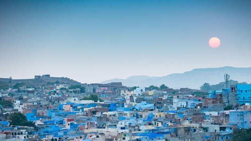 Jodhpur: tour privado de un día por el fuerte de Mehrangarh y la ciudad azu...