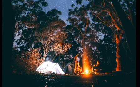 monte. Batur: viaje de campamento de 2 días, caminata por la cumbre y aguas...