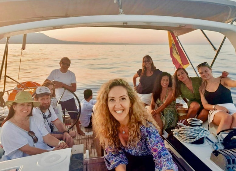 Picture 1 for Activity From Marbella: Sunset Sailing Cruise with Drinks and Snacks