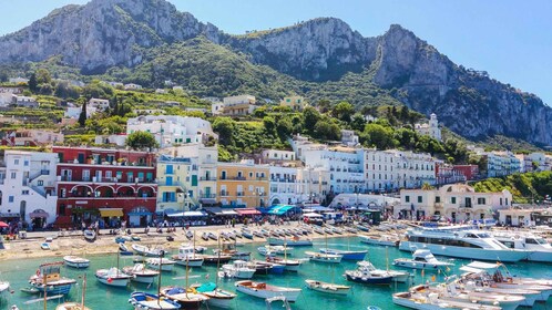 Fra Sorrento: Capri, Anacapri og den blå grotte - heldagstur