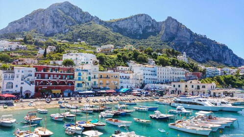 Dari Sorrento: Perjalanan Sehari Penuh ke Capri, Anacapri, & Blue Grotto