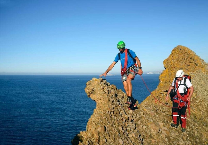 Picture 1 for Activity Calanques Cassis: Climbing Day Tour