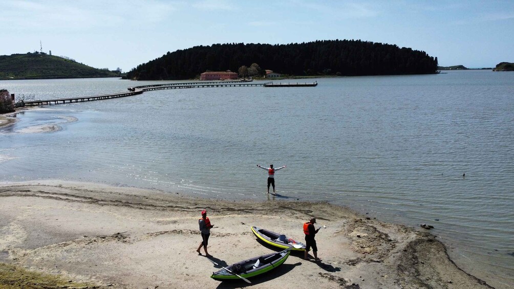 Vlore : Kayaking at Narta Lagoon