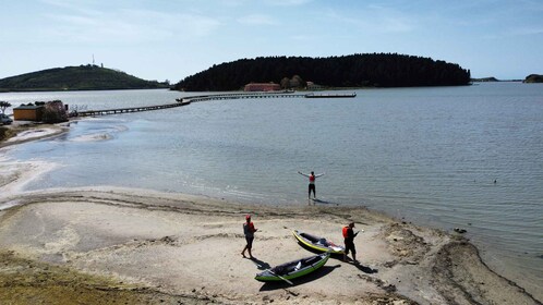 Vlore : Kayaking at Narta Lagoon