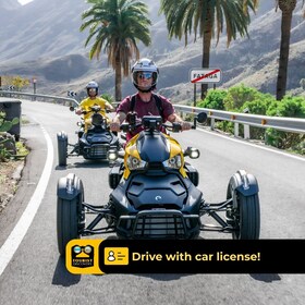 Maspalomas: Ryker Moto Tour to Fataga (Mountain buggy)
