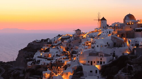 Santorini: Oia og Ammoudi - privat solnedgangsopplevelse