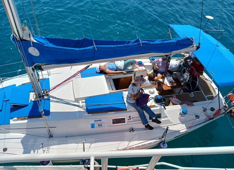 Picture 4 for Activity Palermo: Half-Day Sailboat Tour to Mondello with Aperitif