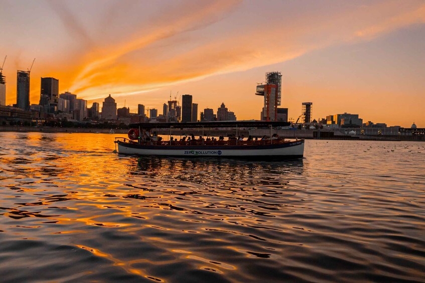 Picture 4 for Activity Montreal: Electric Boat Cruise with Onboard Drinks