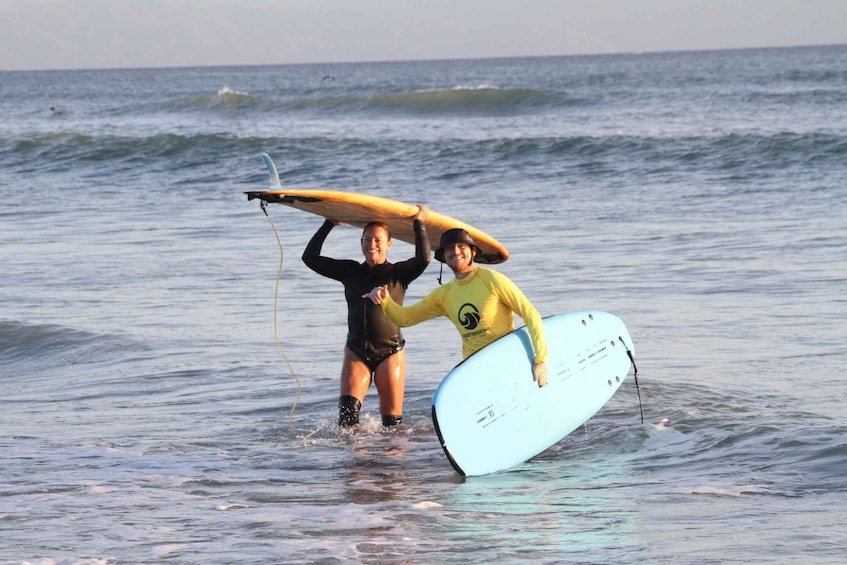 Picture 1 for Activity Sayulita: La Lancha Beach, Sunset Surfing Lesson