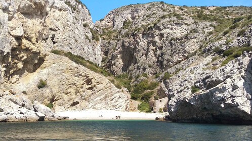 Arrábida - Sesimbra : excursion en bateau Les mystères du cap Espichel