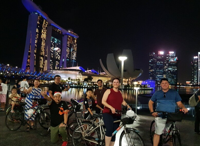 Picture 5 for Activity Singapore: Marina Bay Night Tour by Bicycle