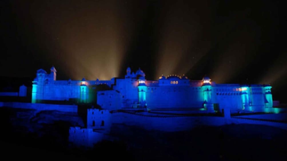 Picture 1 for Activity Jaipur Amber Fort Light & Sound Show with Dinner