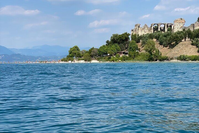 View of the Grottoes of Catullus