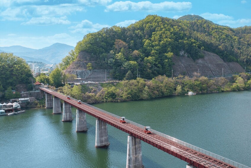 Picture 22 for Activity Seoul: Samaksan Cable Car & Nami with Alpaca World/Railbike