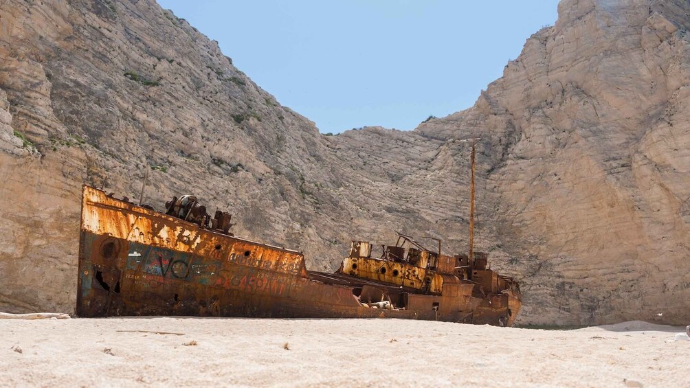 Picture 3 for Activity Navagio Beach: Day Tour of Shipwreck Beach & the Blue Caves