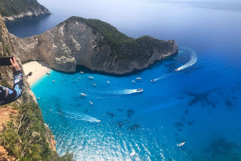 Picture 11 for Activity Navagio Beach: Day Tour of Shipwreck Beach & the Blue Caves