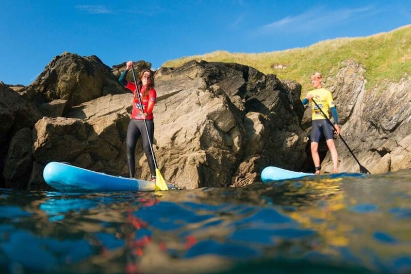 Picture 1 for Activity Newquay: Paddleboarding Lesson & Tour